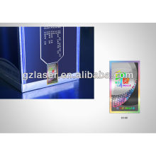 Hologram chrome film for wine box, wine packaging